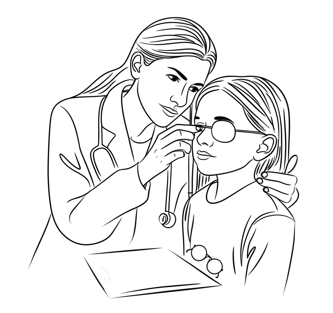 pemeriksaan mata binocular